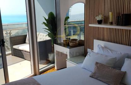Chalet - 1 Bedroom - 1 Bathroom for rent in North Edge Towers - New Alamein City - Al Alamein - North Coast