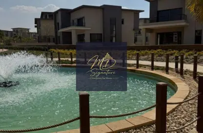Twin House - 4 Bedrooms - 5 Bathrooms for sale in Swan Lake Residence - 5th Settlement Compounds - The 5th Settlement - New Cairo City - Cairo