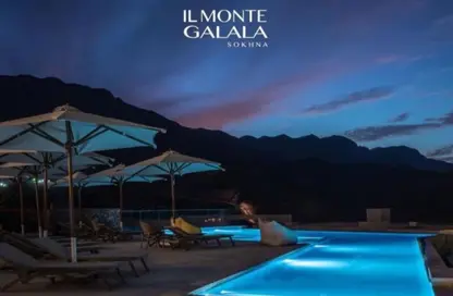 شاليه - غرفة نوم - 1 حمام للبيع في المونت جلاله - العين السخنة - السويس