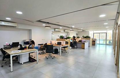 Office Space - 3 Bedrooms - 2 Bathrooms for rent in V90 - North Teseen St. - The 5th Settlement - New Cairo City - Cairo