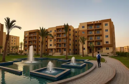 Apartment - 3 Bedrooms - 2 Bathrooms for sale in Garden Gate - Ashgar City - Al Wahat Road - 6 October City - Giza