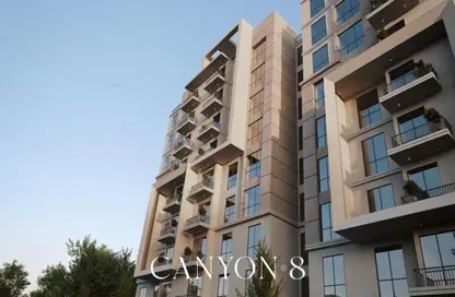 Apartment - 1 Bedroom - 1 Bathroom for sale in Canyon 8 - R8 - New Capital City - Cairo