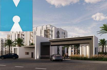 Apartment - 1 Bedroom - 1 Bathroom for sale in بوابة النعيم - Riviera City - Sheikh Zayed City - Giza