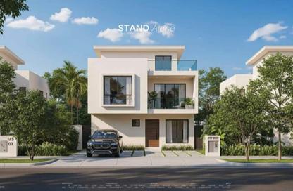 Townhouse - 3 Bedrooms - 4 Bathrooms for sale in Lake West - Sheikh Zayed Compounds - Sheikh Zayed City - Giza