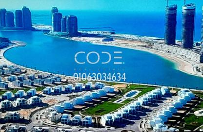 شقة - غرفة نوم - 1 حمام للبيع في نورث ايدج تاورز - مدينة العلمين الجديدة - العلمين - الساحل الشمالي
