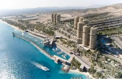 Apartment - 2 Bedrooms - 2 Bathrooms for sale in IL Monte Galala - Al Ain Al Sokhna - Suez