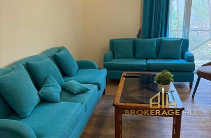 Apartment - 1 Bedroom - 2 Bathrooms for rent in Garden Residence - Hyde Park - New Cairo City - Cairo