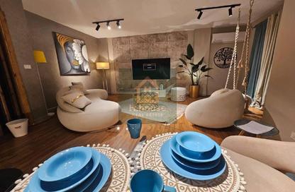 Apartment - 1 Bedroom - 1 Bathroom for rent in El Rehab Extension - Al Rehab - New Cairo City - Cairo