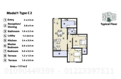 Apartment - 3 - 2 for sale in Belbeis Road   Road 10 - 3rd District - Obour City - Qalyubia