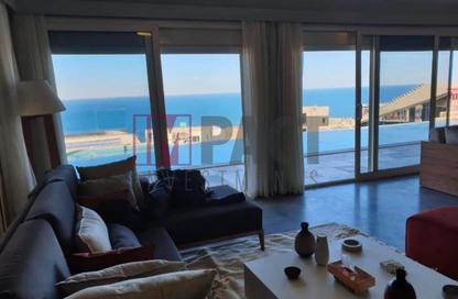 Penthouse - 3 Bedrooms - 3 Bathrooms for sale in Blue Blue - Al Ain Al Sokhna - Suez Penthouse - 3 Bedrooms - 3 Bathrooms for sale in Blue Blue - Al Ain Al Sokhna - Suez