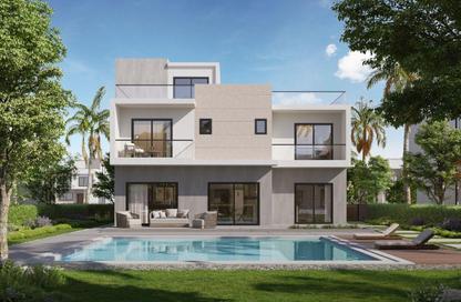 Villa - 4 Bedrooms - 4 Bathrooms for sale in Beverly Hills Road - 17th District - Sheikh Zayed City - Giza