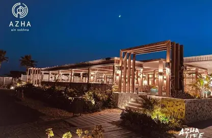 Chalet - 2 Bedrooms - 2 Bathrooms for sale in Azha - Al Ain Al Sokhna - Suez