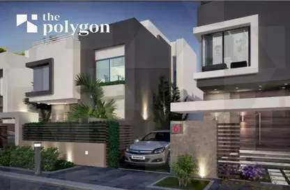 Townhouse - 3 Bedrooms - 3 Bathrooms for sale in Palm Hills WoodVille - Al Wahat Road - 6 October City - Giza