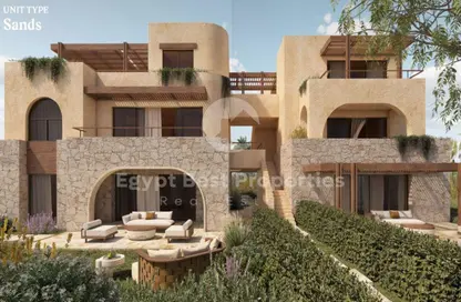 شاليه - 2 غرف نوم - 2 حمامات للبيع في رملة ليك سايد - قسم الضبعة - الساحل الشمالي