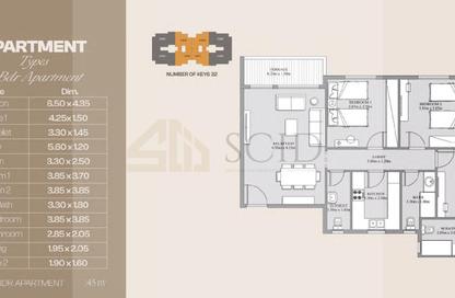 Apartment - 3 Bedrooms - 3 Bathrooms for sale in Lugar - New Zayed City - Sheikh Zayed City - Giza