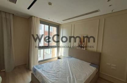 Apartment - 1 - 2 for rent in Aljazi Marriott Residences - Mohamed Naguib Axis - North Investors Area - New Cairo City - Cairo