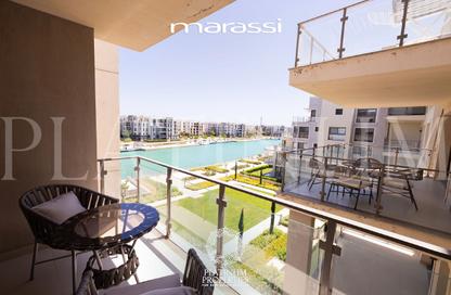 Chalet - 3 Bedrooms - 2 Bathrooms for rent in Marassi - Sidi Abdel Rahman - North Coast
