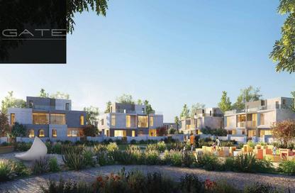 Twin House - 3 Bedrooms - 4 Bathrooms for sale in Vye Sodic - New Zayed City - Sheikh Zayed City - Giza