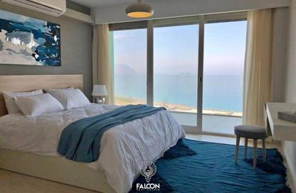 Chalet - 2 Bedrooms - 2 Bathrooms for sale in Azha - Al Ain Al Sokhna - Suez