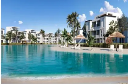 تاون هاوس - 3 غرف نوم - 3 حمامات للبيع في كالي كوست - راس الحكمة - الساحل الشمالي