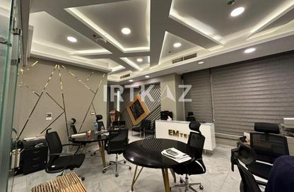Office Space - Studio - 1 Bathroom for rent in Bank Center Street - South Teseen St. - The 5th Settlement - New Cairo City - Cairo