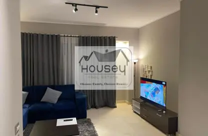 Apartment - 1 Bedroom - 1 Bathroom for rent in Palm Hills Village Gate - South Investors Area - New Cairo City - Cairo