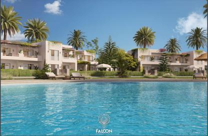 Twin House - 4 Bedrooms - 3 Bathrooms for sale in Seashore - Ras Al Hekma - North Coast