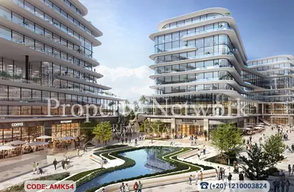 Apartment - 2 Bedrooms - 2 Bathrooms for sale in The Ark Business District - North Teseen St. - The 5th Settlement - New Cairo City - Cairo