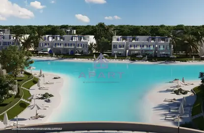 تاون هاوس - 3 غرف نوم - 3 حمامات للبيع في نايا باي - راس الحكمة - الساحل الشمالي