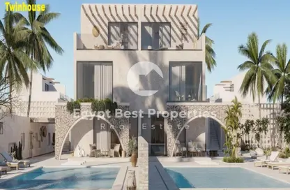 Twin House - 4 Bedrooms - 4 Bathrooms for sale in Salt - Ras Al Hekma - North Coast