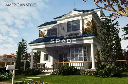 Villa - 4 Bedrooms - 5 Bathrooms for sale in Mountain View iCity - 5th Settlement Compounds - The 5th Settlement - New Cairo City - Cairo