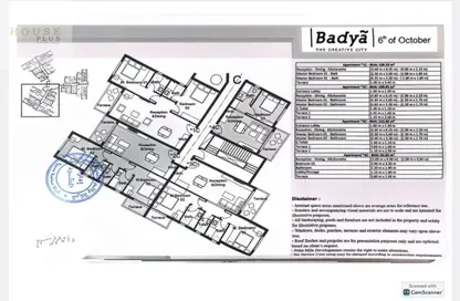 شقة - 2 غرف نوم - 3 حمامات للبيع في باديه بالم هيلز - كمبوندات 6 أكتوبر - مدينة 6 أكتوبر - الجيزة
