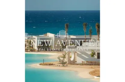 Chalet - 2 Bedrooms - 2 Bathrooms for sale in The Med - Ras Al Hekma - North Coast