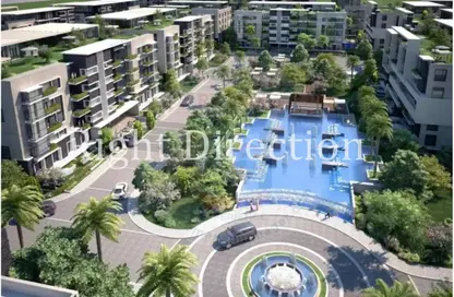 Apartment - 2 Bedrooms - 2 Bathrooms for sale in Swan Lake Residence - 5th Settlement Compounds - The 5th Settlement - New Cairo City - Cairo