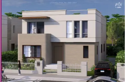 فيلا - 6 غرف نوم - 6 حمامات للبيع في مارينا 8 - مارينا - العلمين - الساحل الشمالي