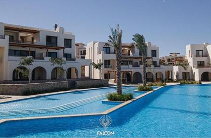 Chalet - 2 Bedrooms - 2 Bathrooms for sale in Makadi Heights - Makadi Orascom Resort - Makadi - Hurghada - Red Sea