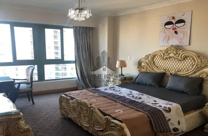 شقة - 4 غرف نوم - 2 حمامات للايجار في سان ستيفانو جراند بلازا - سان ستيفانو - حي شرق - الاسكندرية