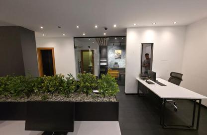 Office Space - 3 Bedrooms - 1 Bathroom for rent in V90 - North Teseen St. - The 5th Settlement - New Cairo City - Cairo