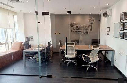 Office Space - 3 Bedrooms - 1 Bathroom for rent in V90 - North Teseen St. - The 5th Settlement - New Cairo City - Cairo