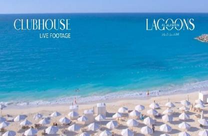 Chalet - 2 Bedrooms - 2 Bathrooms for sale in Lagoon - Al Alamein - North Coast