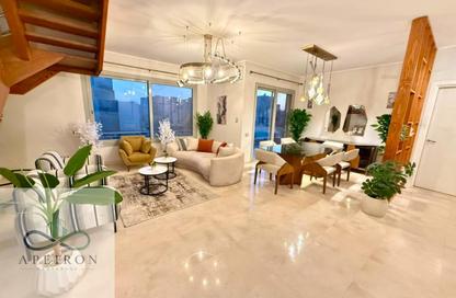 Penthouse - 3 Bedrooms - 3 Bathrooms for rent in Palm Hills Village Gate - South Investors Area - New Cairo City - Cairo