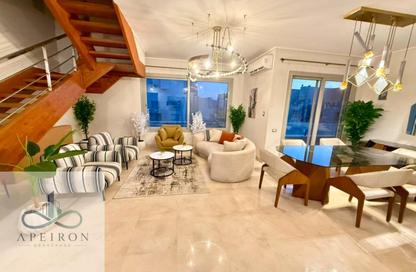 Penthouse - 3 Bedrooms - 3 Bathrooms for rent in Palm Hills Village Gate - South Investors Area - New Cairo City - Cairo