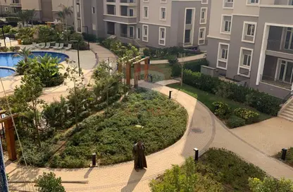 Apartment - 2 Bedrooms - 3 Bathrooms for rent in October Plaza - 6 October Compounds - 6 October City - Giza