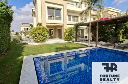فيلا - 4 غرف نوم - 6 حمامات للايجار في كايرو فيستيفال سيتى - المستثمرين الشمالية - مدينة القاهرة الجديدة - القاهرة