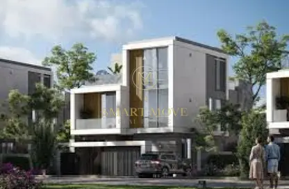 تاون هاوس - 4 غرف نوم - 4 حمامات للبيع في مدينة القاهرة الجديدة - القاهرة