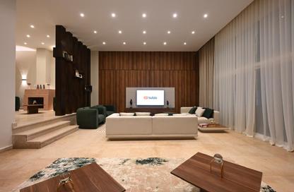 Villa - 4 - 4 for rent in Concord Plaza - South Investors Area - New Cairo City - Cairo