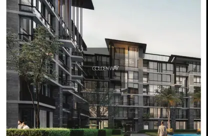 Apartment - 2 Bedrooms - 2 Bathrooms for sale in The Waterway View - 90 Street - The 5th Settlement - New Cairo City - Cairo