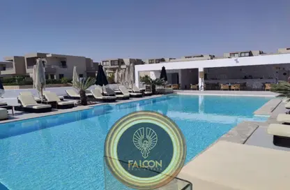 Chalet - 2 Bedrooms - 2 Bathrooms for sale in Azha - Al Ain Al Sokhna - Suez