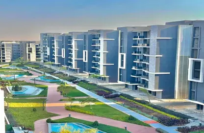 Apartment - 3 Bedrooms - 3 Bathrooms for sale in Sun Capital - Fayoum Desert road - 6 October City - Giza