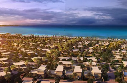 Chalet - 2 Bedrooms - 2 Bathrooms for sale in Ramla - Ras Al Hekma - North Coast